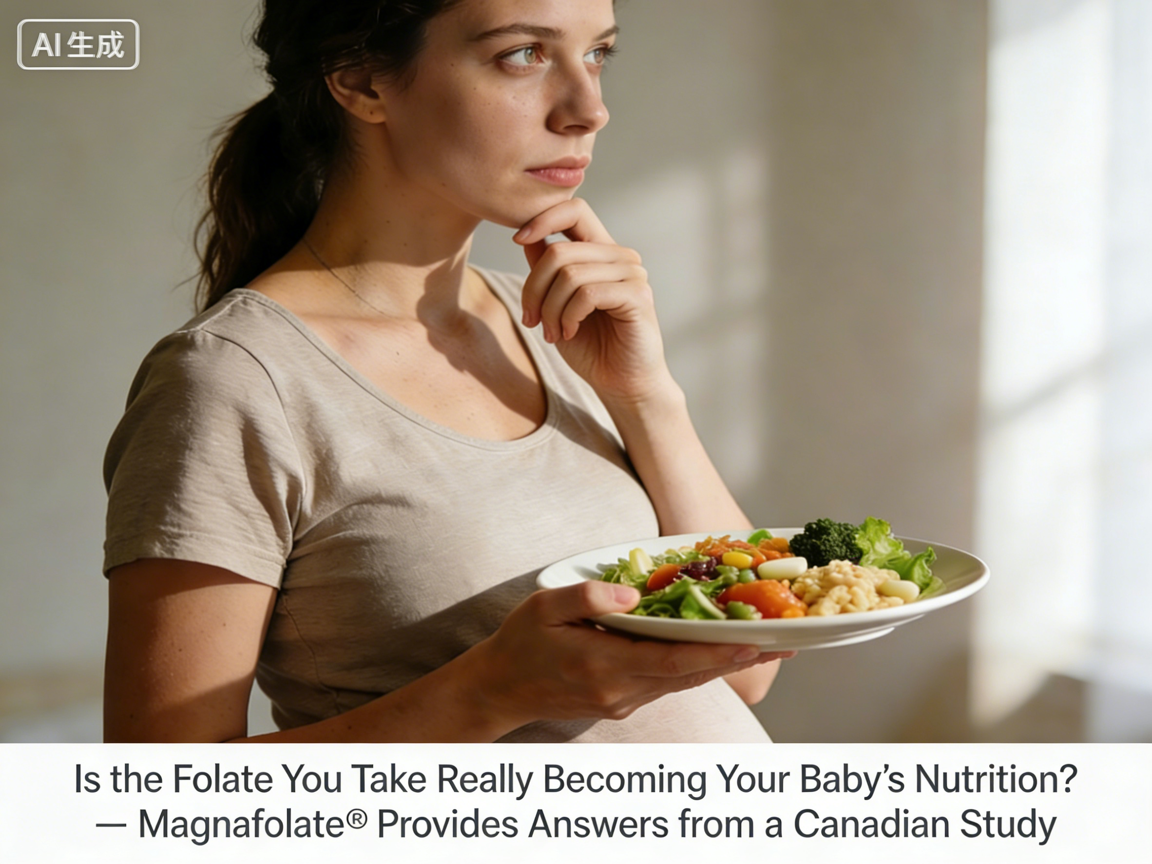 Wordt het foliumzuur dat u inneemt echt de voeding van uw baby? — Magnafolate® geeft antwoorden uit een Canadees onderzoek